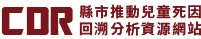 CDR兒童死因回溯分析